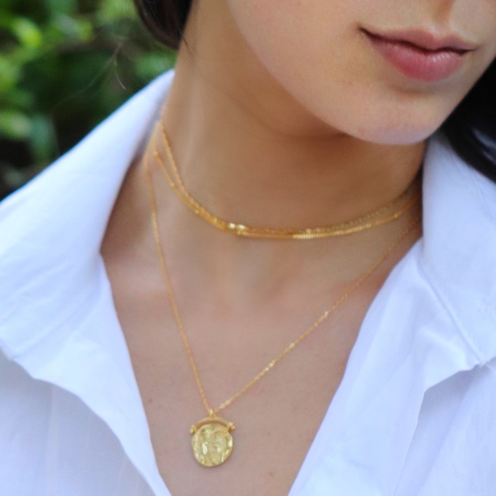 14k Gold-Plated Roma Necklace